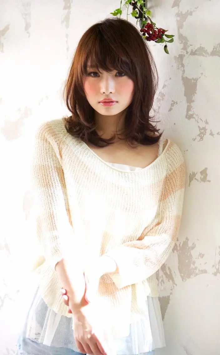 ミディアム TAKU　小顔カット 大人女性💇専門のヘアスタイル