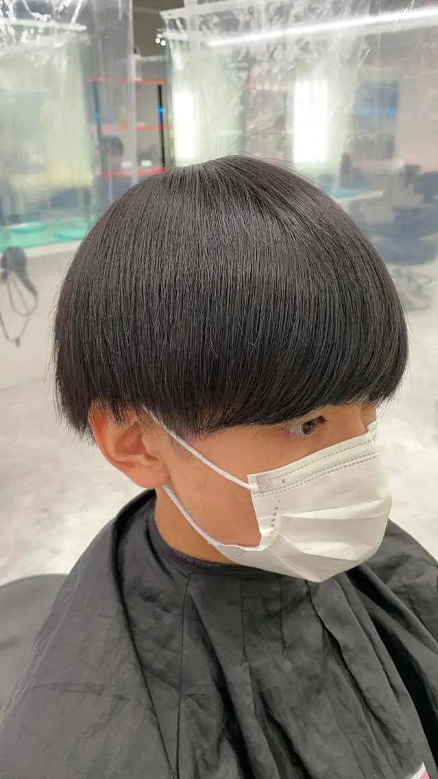 ミディアム カラー パーマ ヘアアレンジ メンズ キッズ メンズ特化美容師 aiの眉毛・アイブロウイメージ