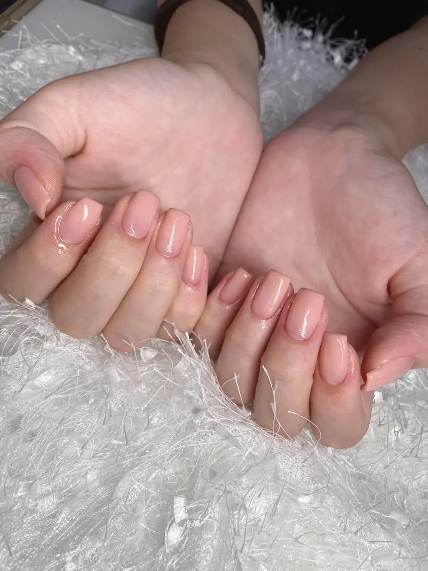 ネイル 長さ出し ジェルネイル グラデーション 韓国ネイル ラメ(グリッター) ハンドネイル Nail&eye Belire 新宿のネイルデザイン