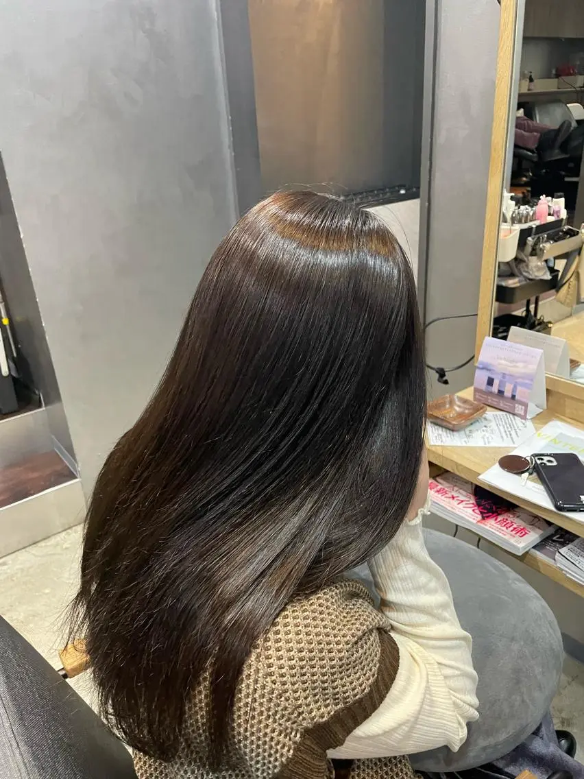 ロング カット 上村 颯のヘアスタイル