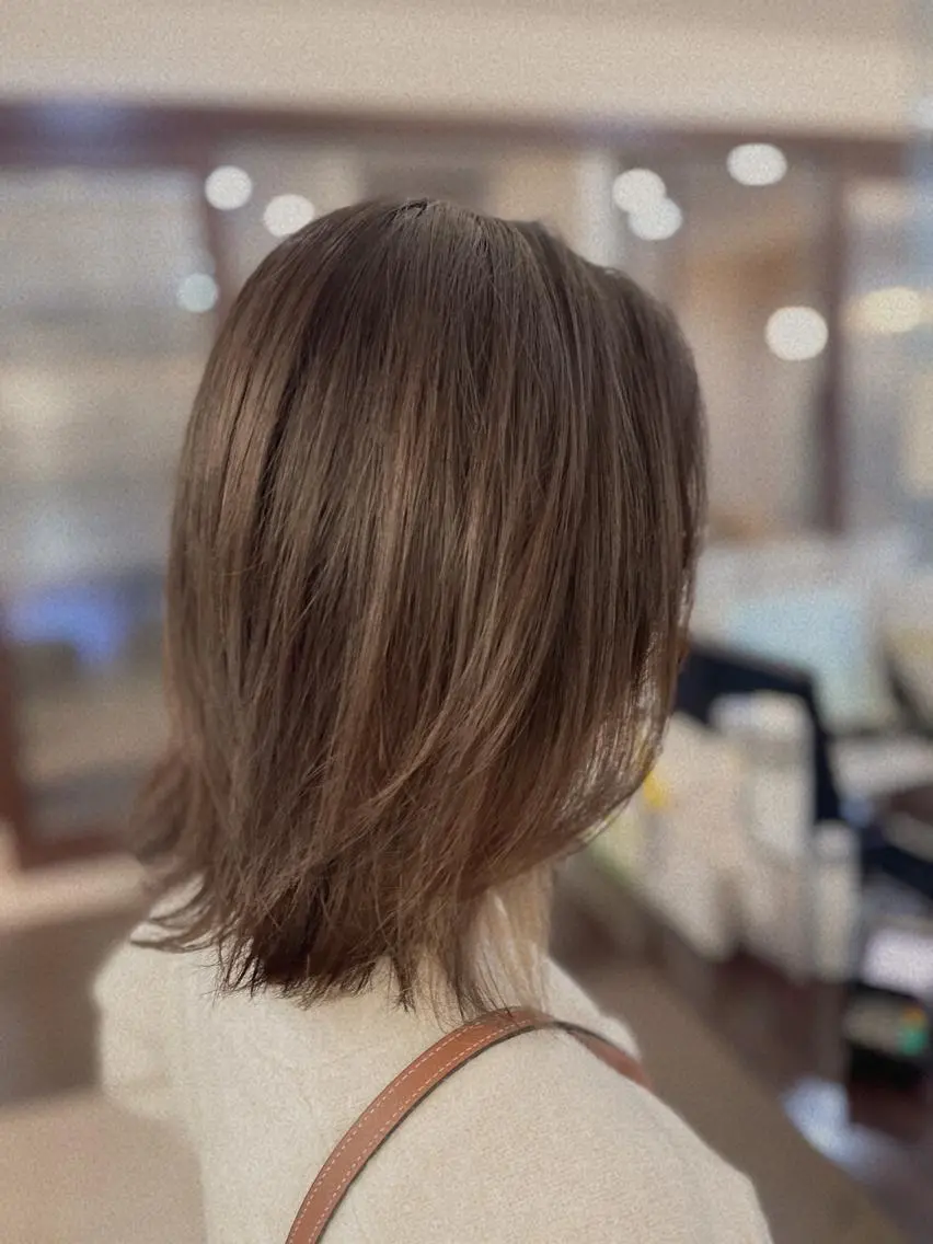 ミディアム ウルフカット カット 千葉 たかしのヘアスタイル