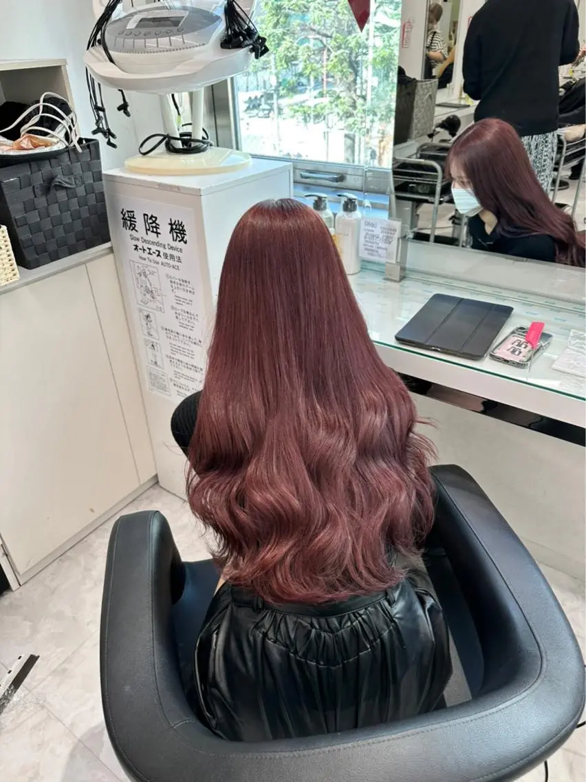 カラー 💖ミルクティー💖 あかり💖のヘアスタイル