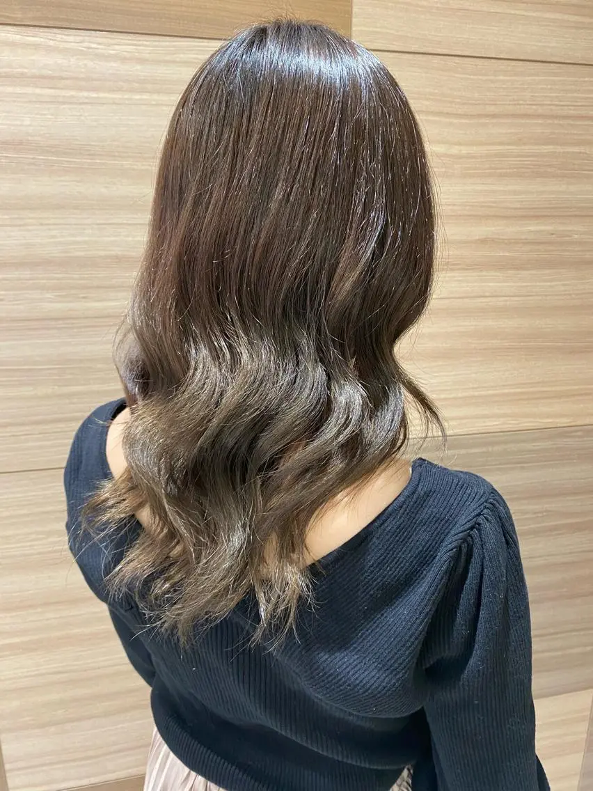 セミロング カラー メンズカット ✂️あいのヘアスタイル