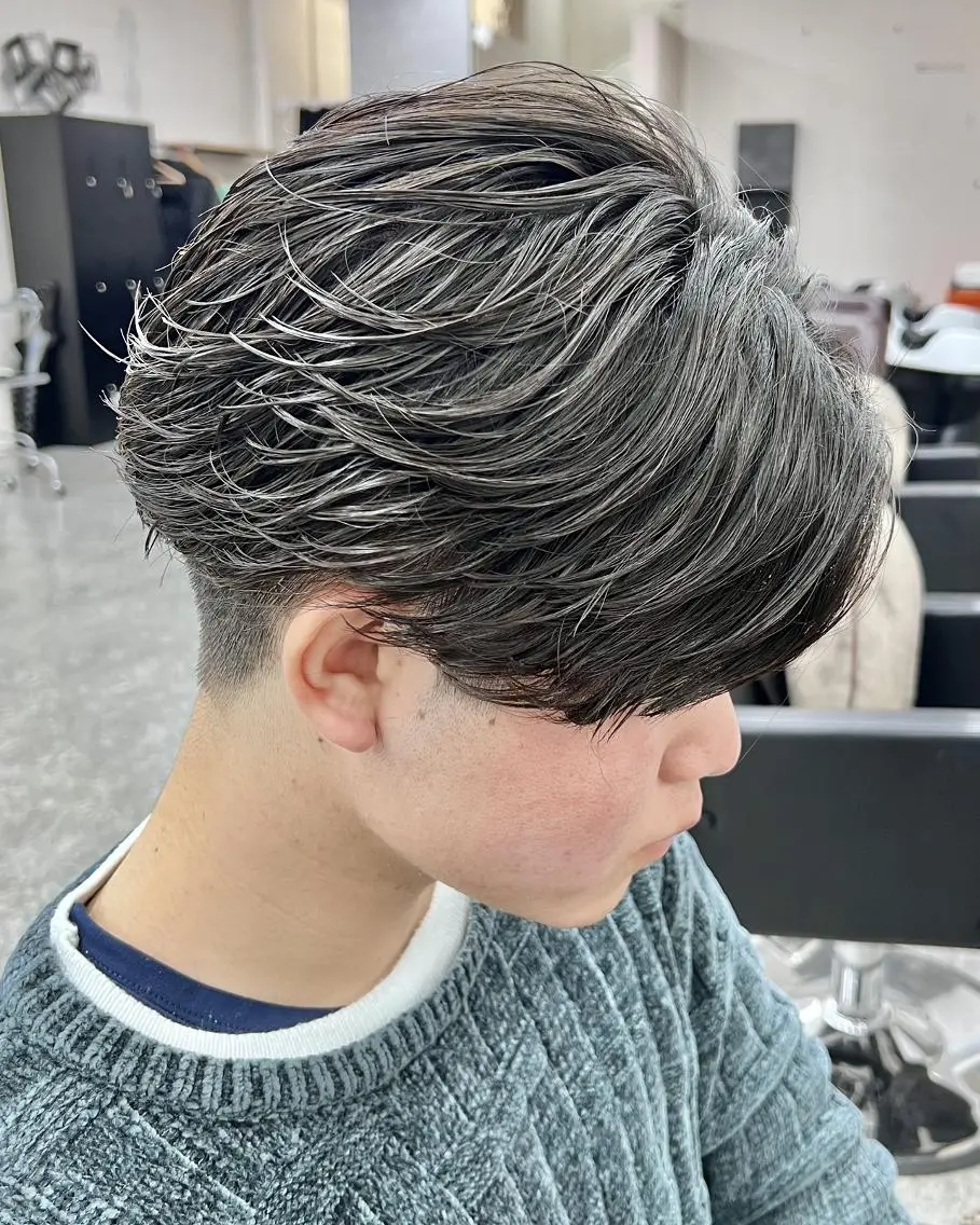 パーマ メンズ GLOP HOMME 店長 アオトのヘアスタイル