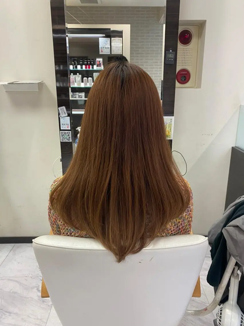 ロング レイヤーカット シャギー 目黒 碧人のヘアスタイル