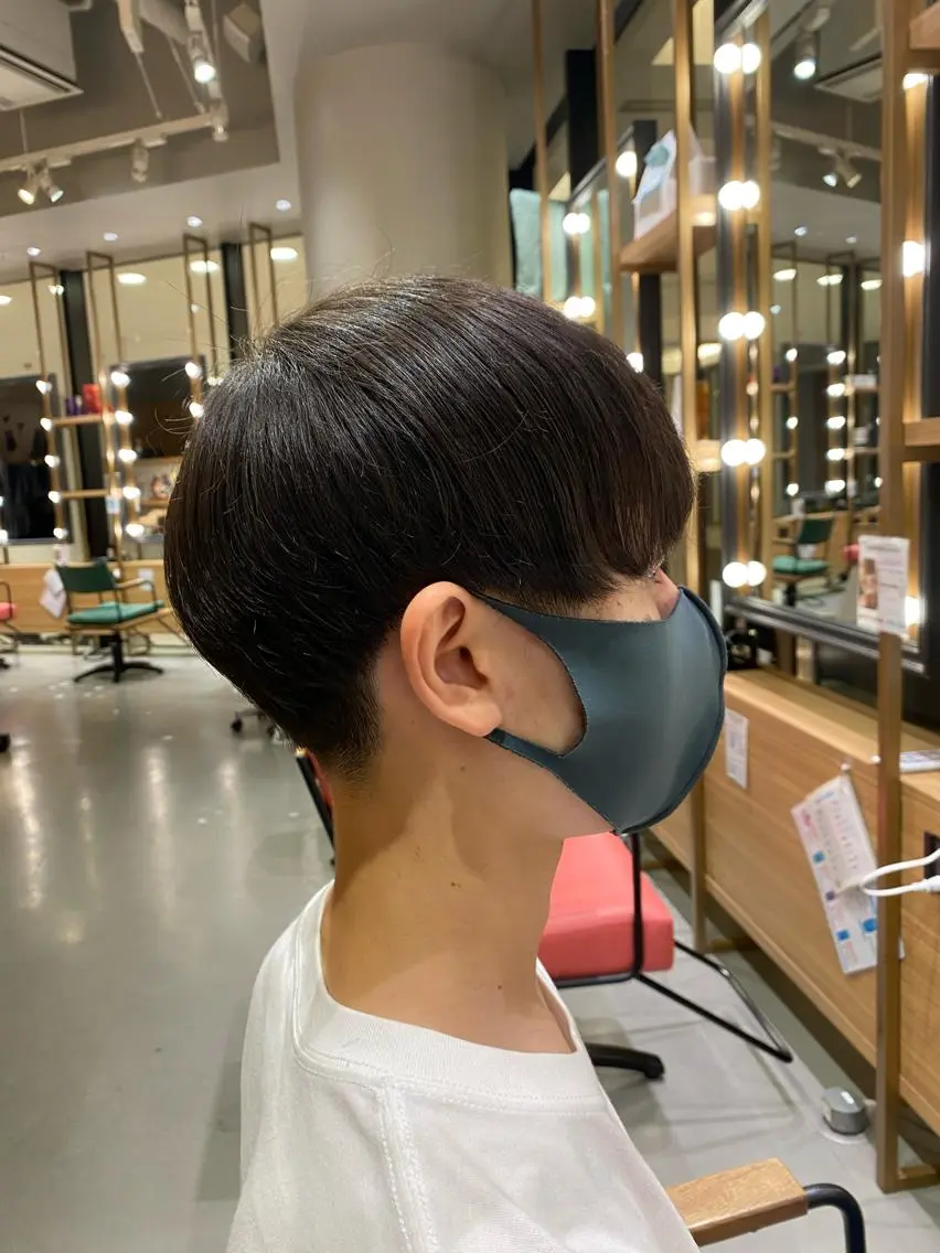メンズ マッシュ unopulir 景山　凌のヘアスタイル