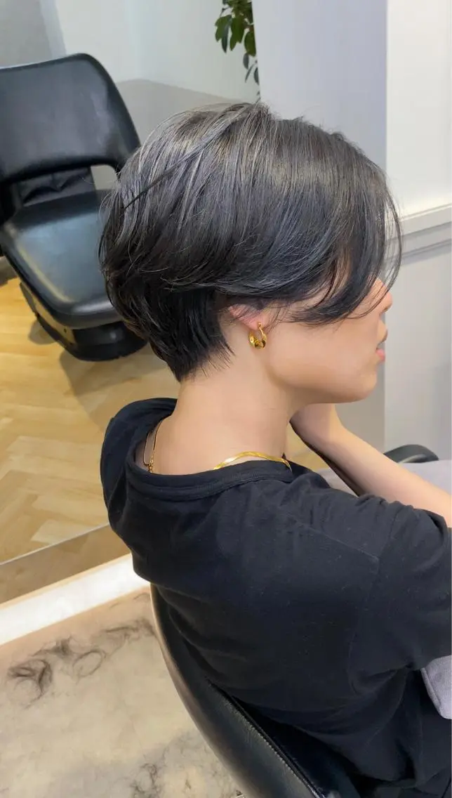 ショート 会田 渡夢のヘアスタイル