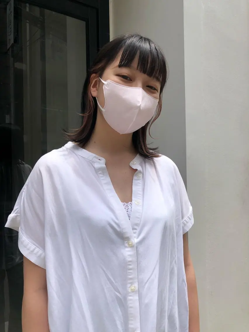 ミディアム 山口 朔弥のヘアスタイル