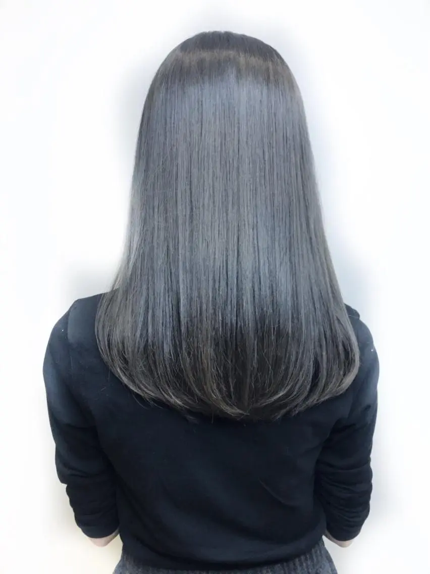 セミロング パーマ 店長 大方康暉のヘアスタイル