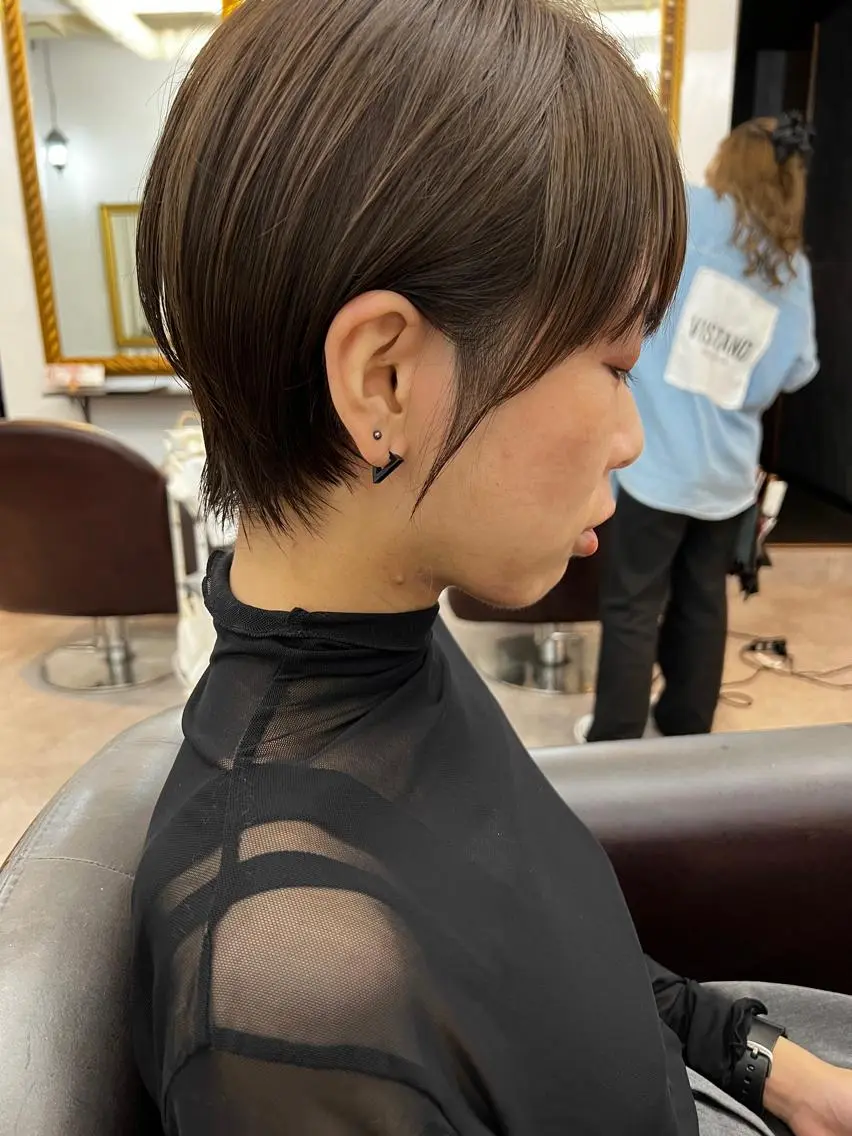 ショート 若宮 宣弘のヘアスタイル