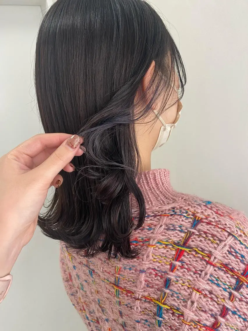 ミディアム カラー アレンジ指名 no.1✨ｈａｋｏのヘアスタイル