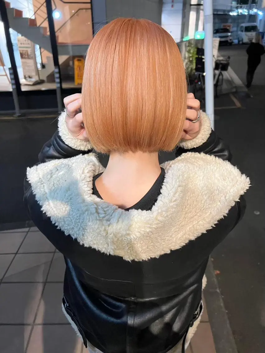 ショート カラー ショートヘア AIRI🦋ブリーチ /レイヤー🦋のヘアスタイル
