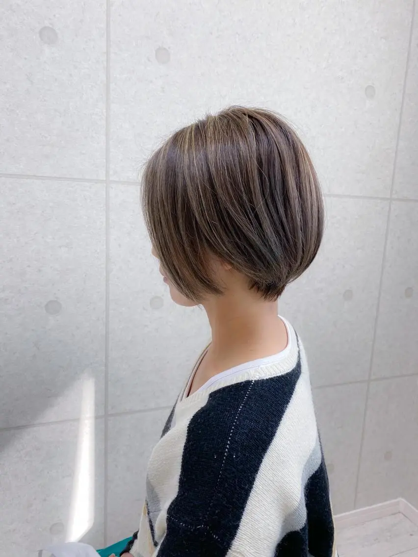 ショート 甲斐綾香 /髪質改善/縮毛矯正のヘアスタイル