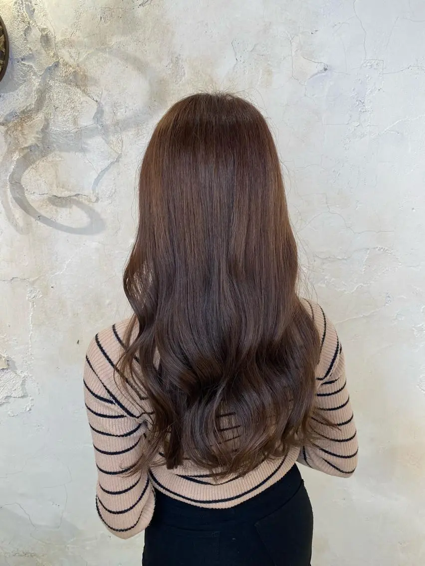 ロング カラー 【透明感カラー】 harunaのヘアスタイル