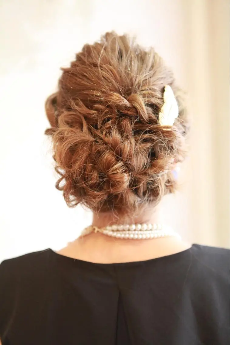 ヘアアレンジ ヘアセット marie-anne 浜松元目店のヘアスタイル