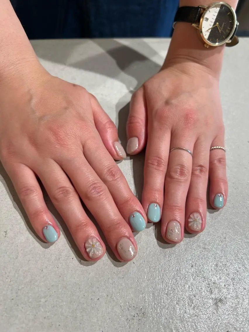 ネイル ハンドネイル zir  nail 🕊️💗RIOのネイルデザイン