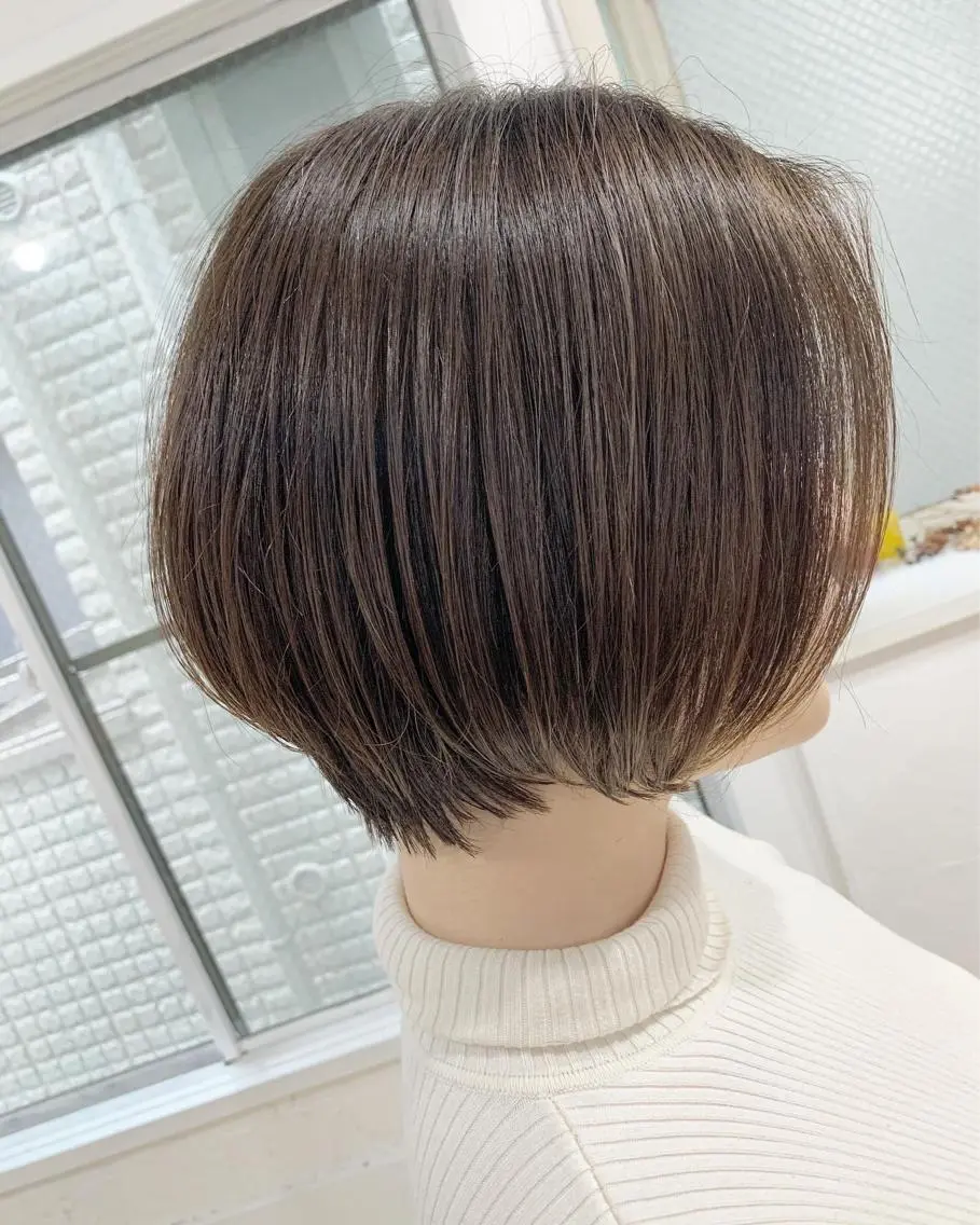 ショート ショートボブ ボブ ショートヘア ショート&ボブ井上 菜樹のヘアスタイル