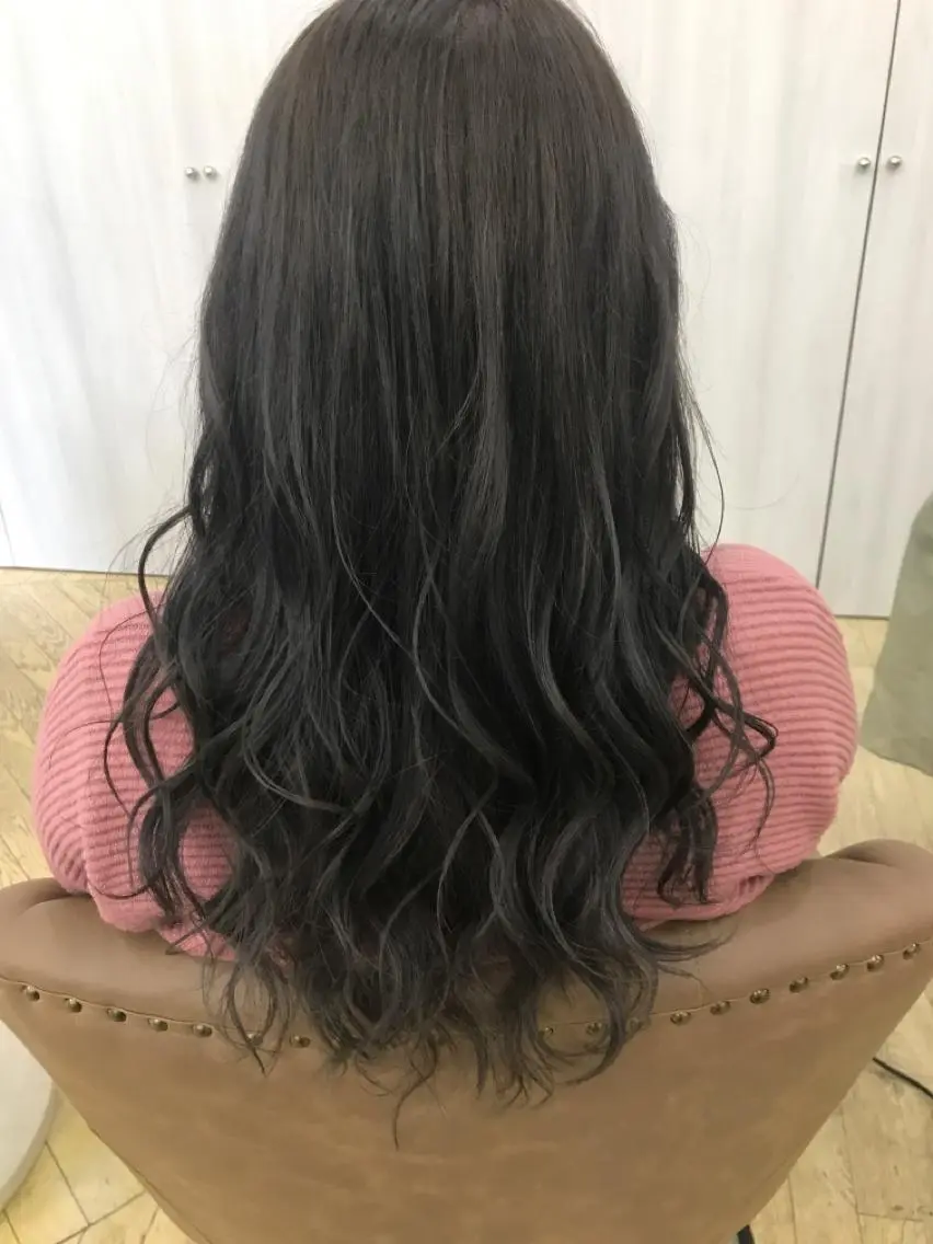 ロング カラー ヘアアレンジ エクステ ロング 松井 敬太郎のヘアスタイル