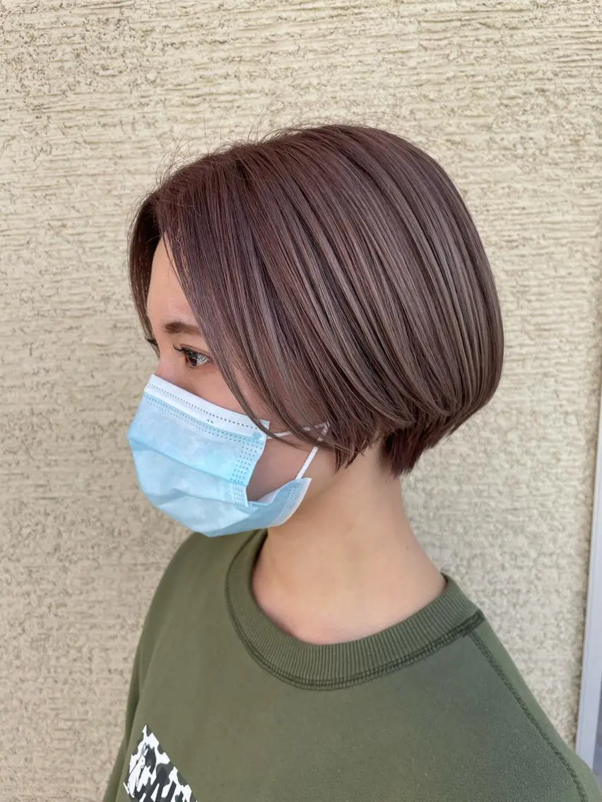 ショート カラー カット ヘアカラー コレットヘアー 田中アヤノのヘアスタイル