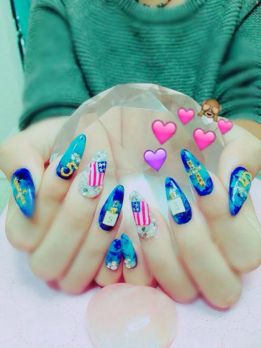 ネイル 🩵池袋heart nail🩵のネイルデザイン