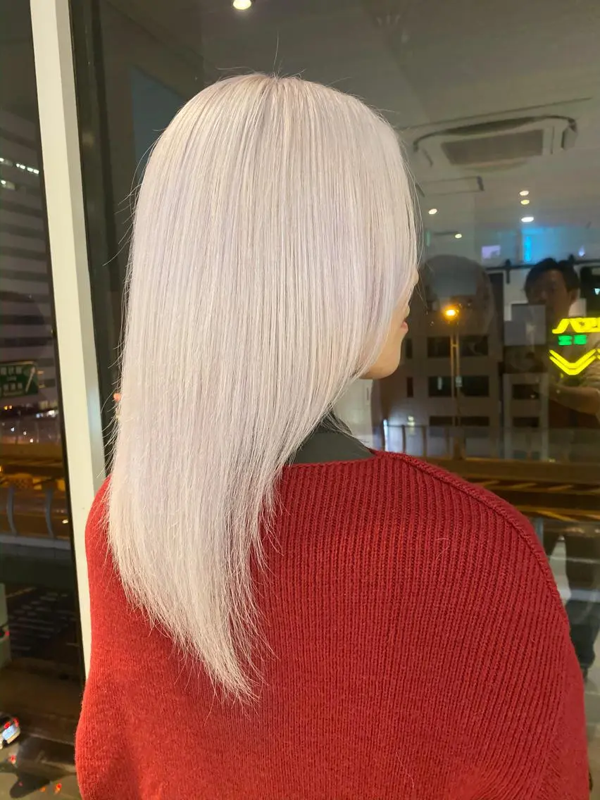 セミロング カラー welring hair salonのヘアスタイル