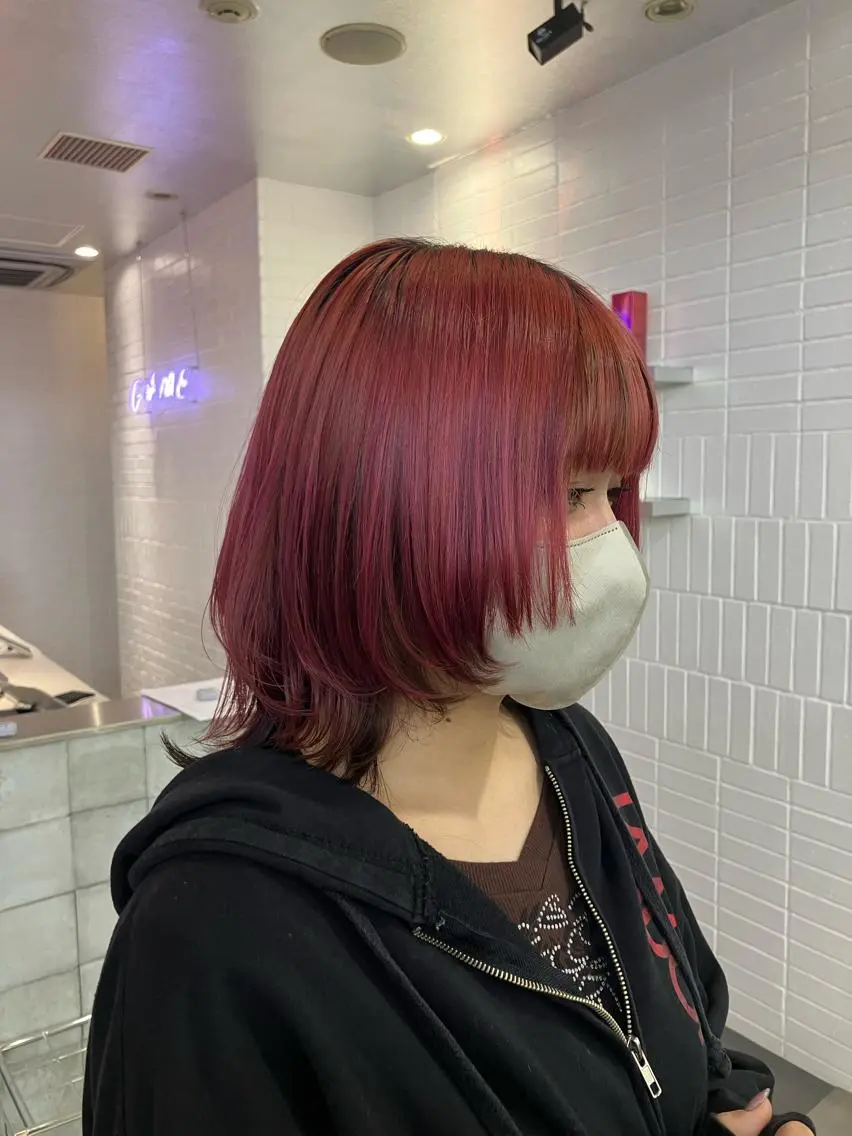 ショート カラー 🥣ミコト/レイヤー 韓国ハイトーン🥣のヘアスタイル