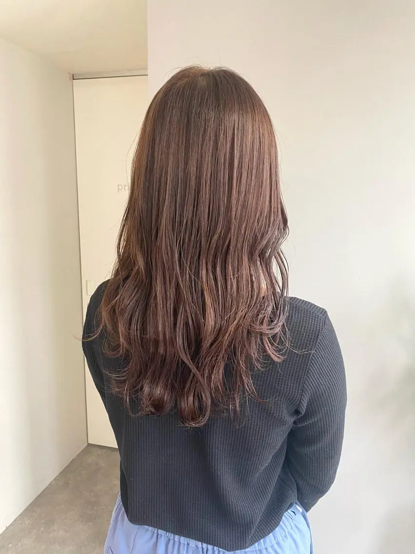 ロング カラー ヘアアレンジ ヘアカラー ボブ /ニュアンス/ satomi🧸💖のヘアスタイル