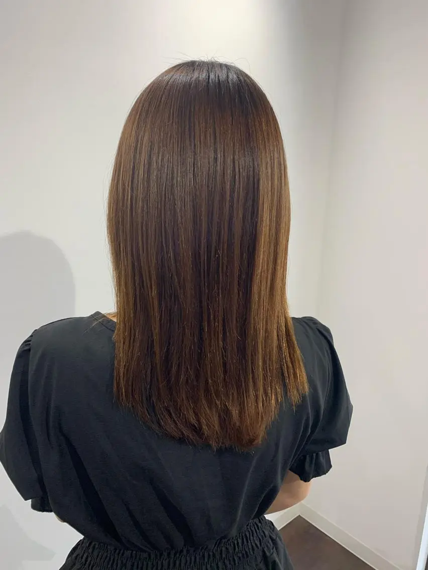 ミディアム パーマ 寺本 早希のヘアスタイル