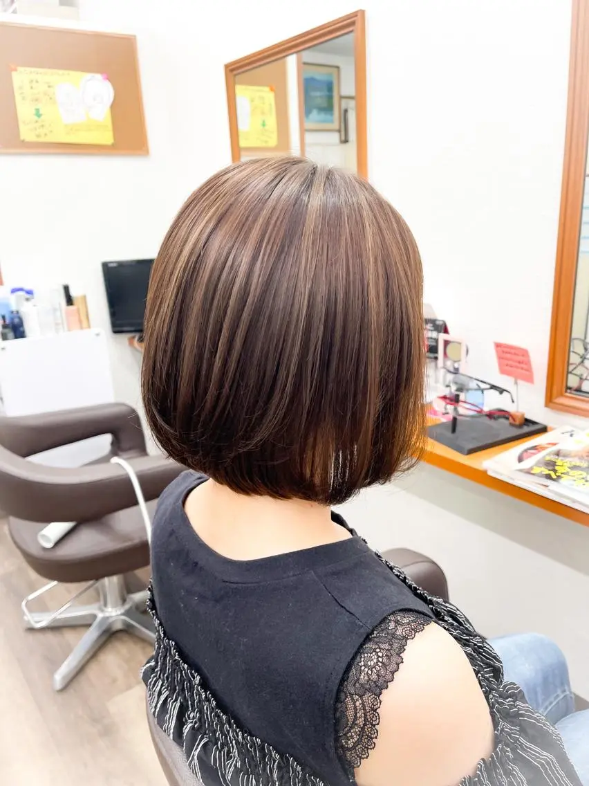 ミディアム YAP！HAIR トコツメアヤノのヘアスタイル