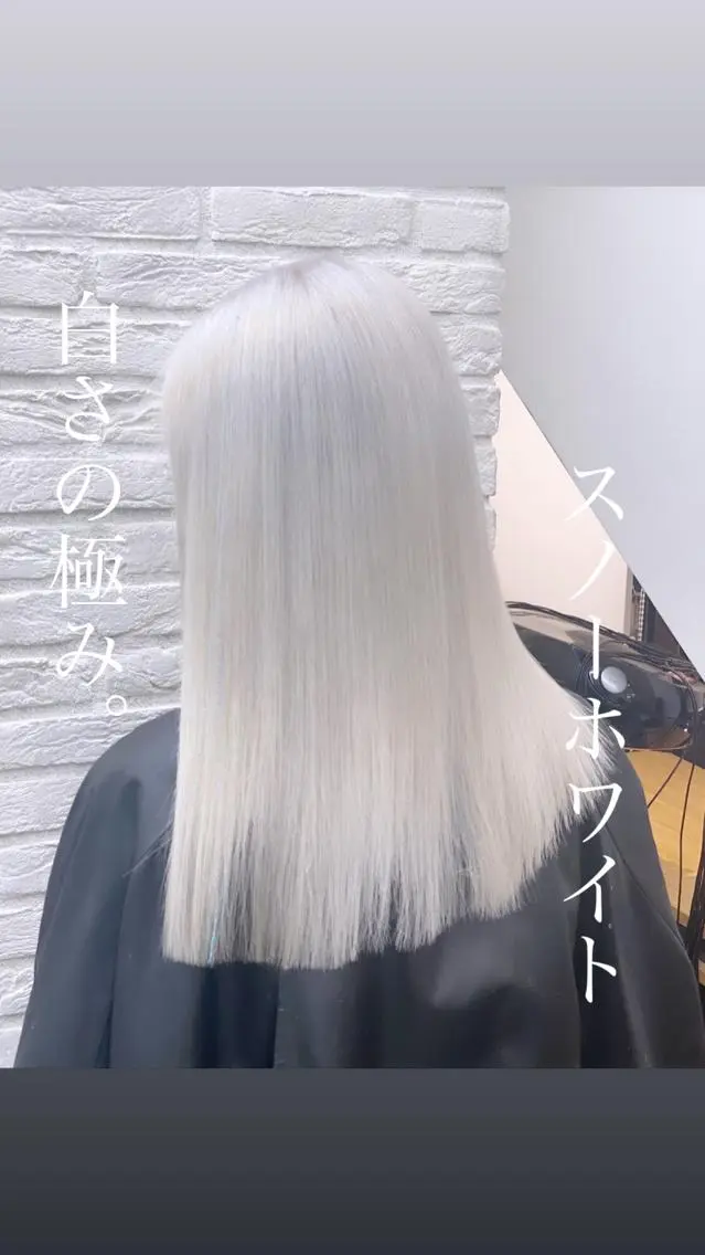 ロング カラー ブリーチ THINK SHOP KANTAのヘアスタイル