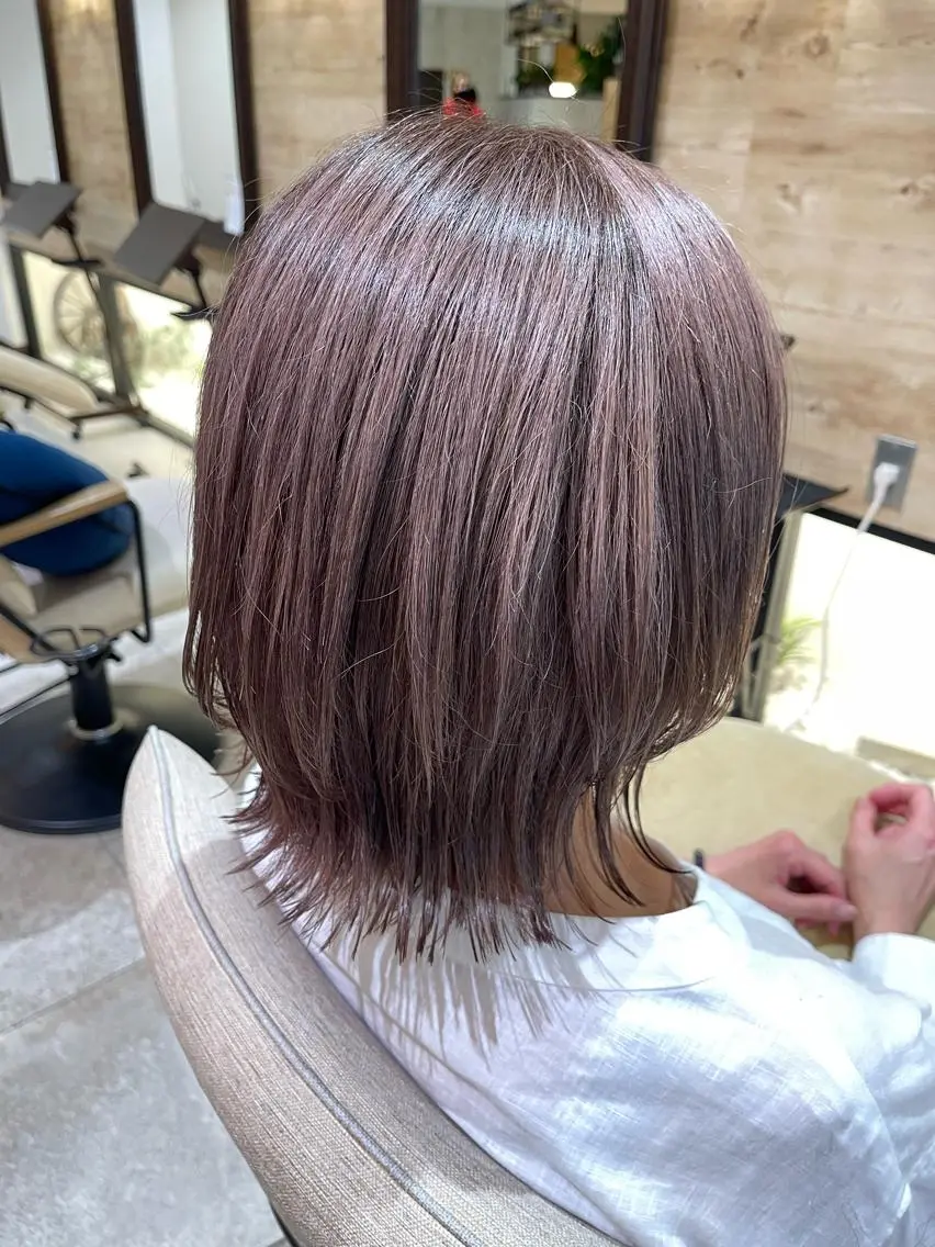 ミディアム 🫧髪質改善特化🫧 🍒青山佳代🍒のヘアスタイル