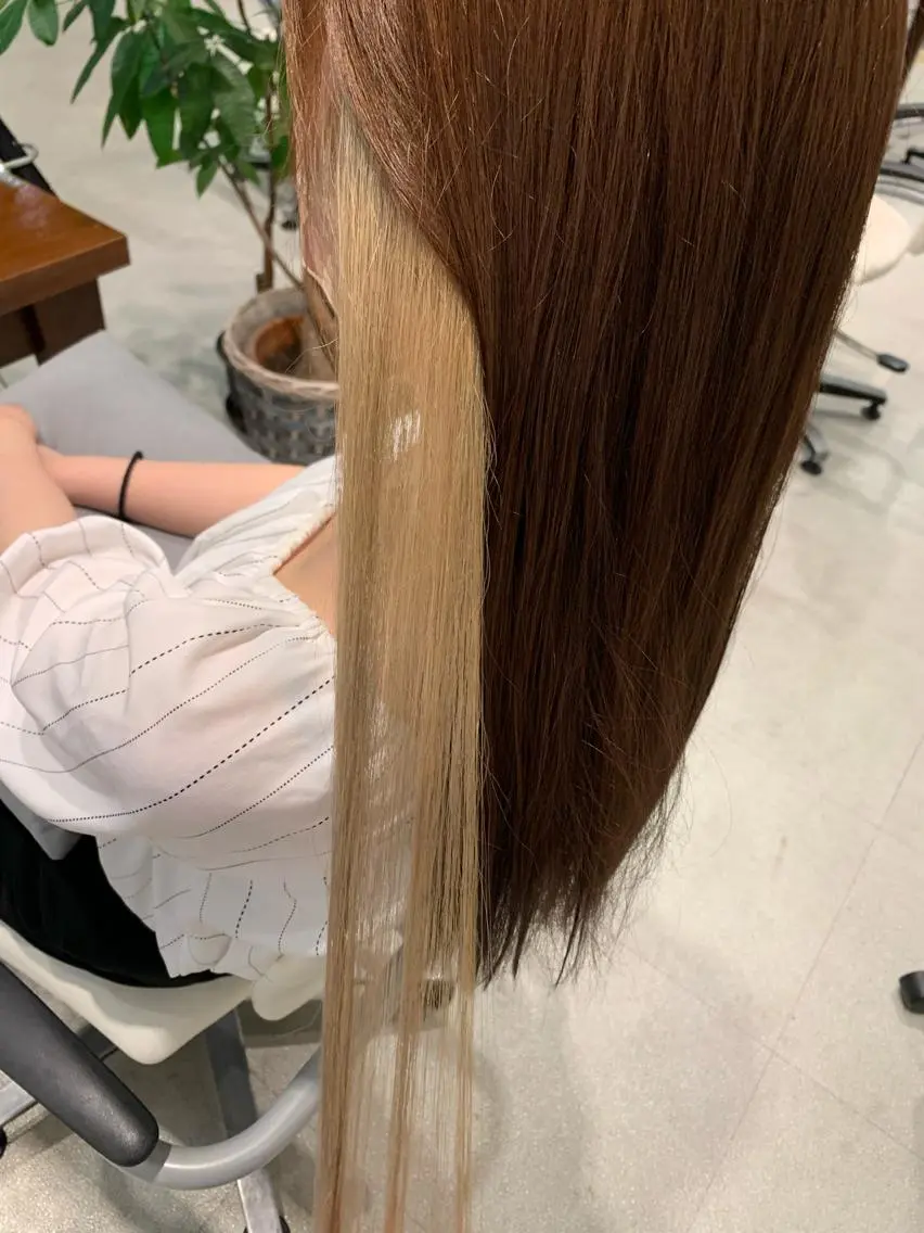 ロング カラー ベージュカラー 🥀濱野 七海🥀のヘアスタイル