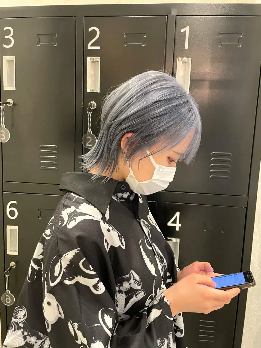 ショート カラー 田中   麗彩也のヘアスタイル
