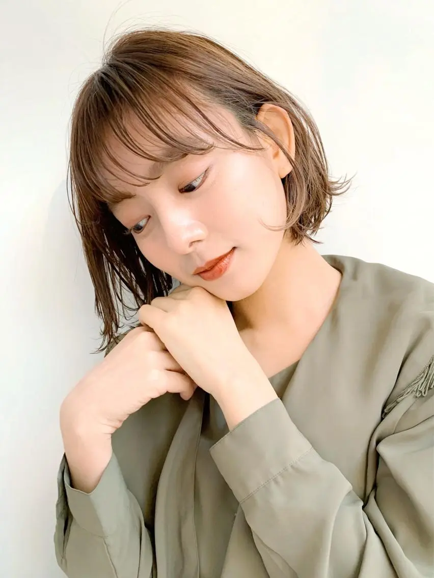 ショート カット ヘアカラー トリートメント 🍟ミニモ限定🍟 ai.stylistのヘアスタイル