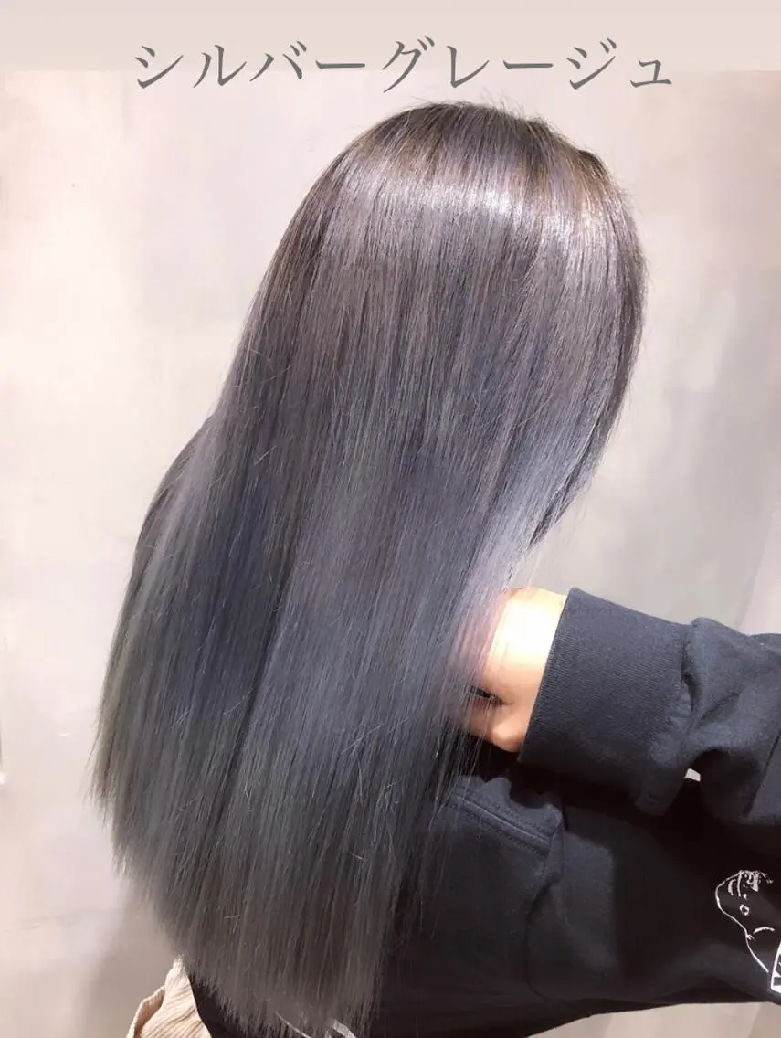 ロング カラー 髪質改善⭐️ 桜場のヘアスタイル