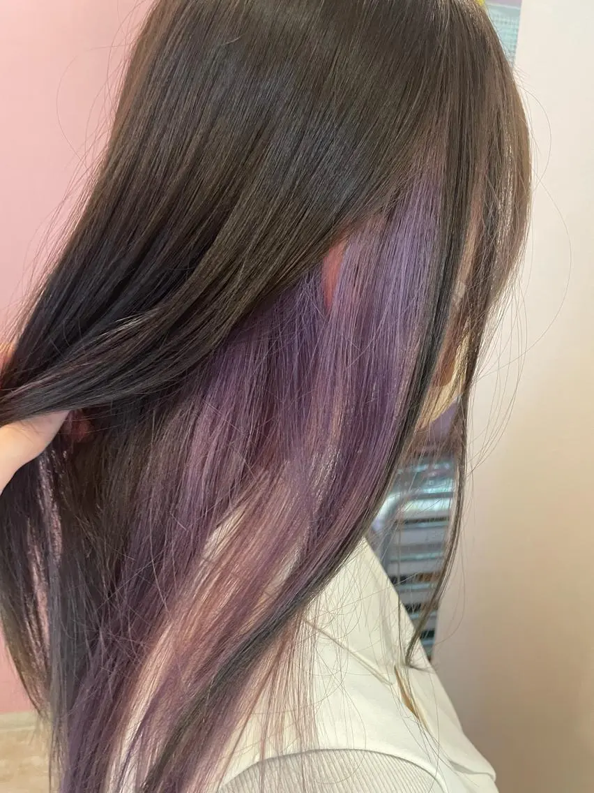カラー BOTABIUM nanamiのヘアスタイル