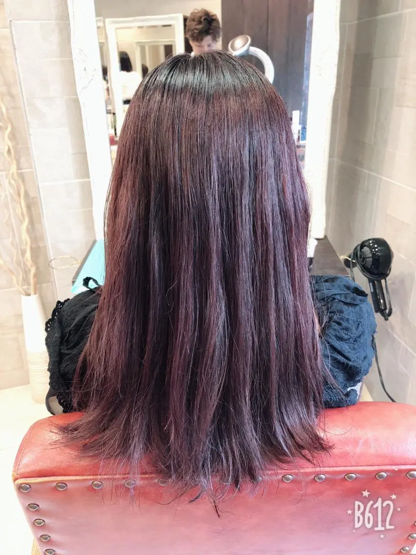 セミロング 髪質改善JILL 桑原のヘアスタイル