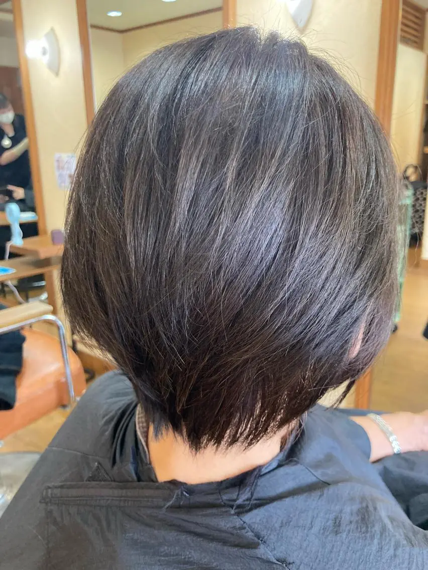 ショート ショートボブ ボブ ショートヘア R's hair 大道瞳のヘアスタイル