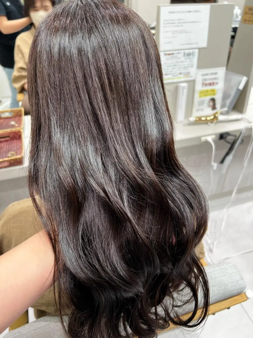 ロング 韓国風ヘア Richell🎀 🖤yuuのヘアスタイル