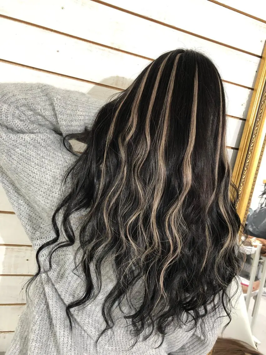 ロング シールエクステ エクステ 🧡艶髪/エクステ 🫧🧡YUKI❄️のヘアスタイル
