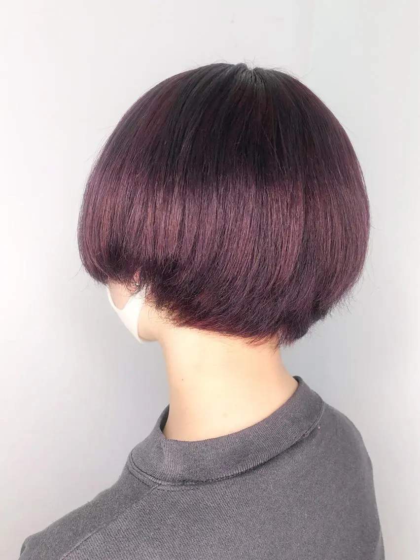ショート カラー ヘアカラー トリートメント 🤎ベージュカラー/ 髪質改善/山岸🤎のヘアスタイル