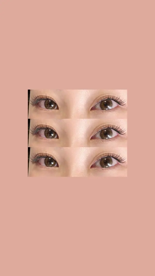 マツエク・マツパ アイブロウ カラーマツエク フラットラッシュ マツエク ♡tiana juna˖ ࣪⊹のマツエク・マツパデザイン