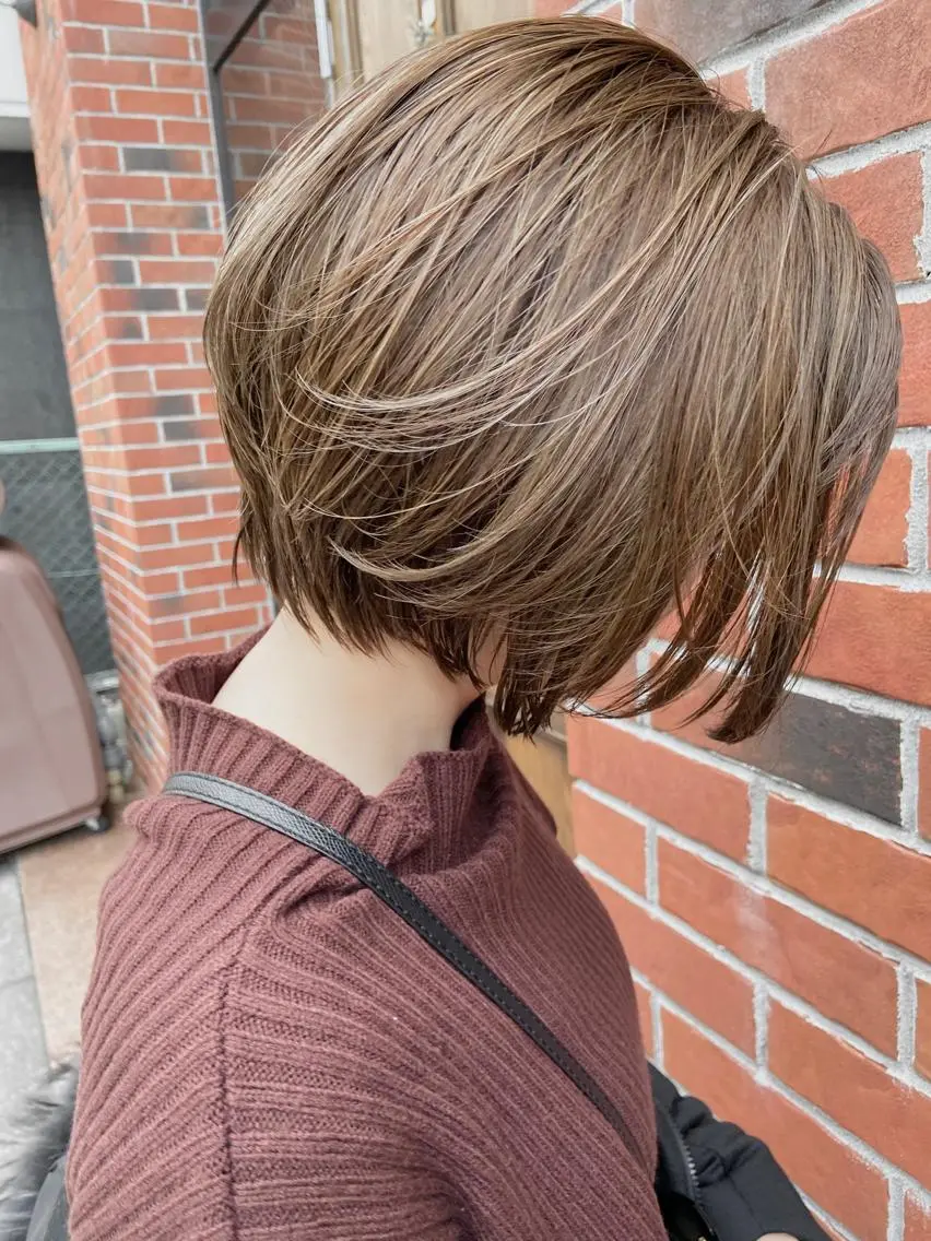ショート カラー ヘアアレンジ 酸性縮毛矯正のプロ 杉山玲介のヘアスタイル