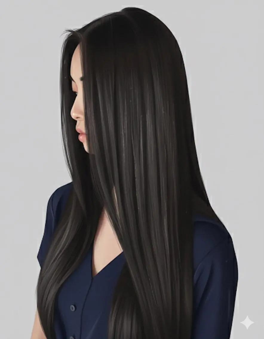 ロング カラー カット ヘアカラー 縮毛矯正 トリートメント 柔らかハイトーン/ 美髪💙ྀི/ミナルのヘアスタイル