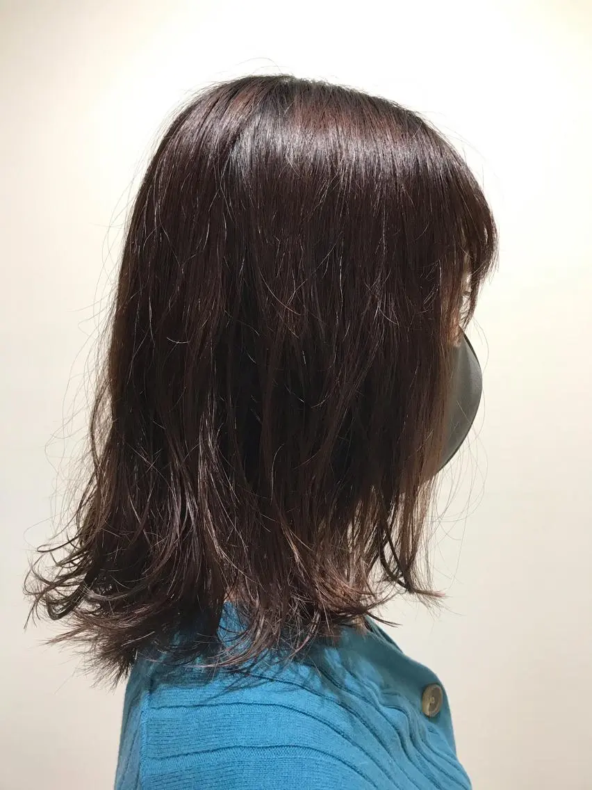 ミディアム パーマ fuchigami suzunoのヘアスタイル