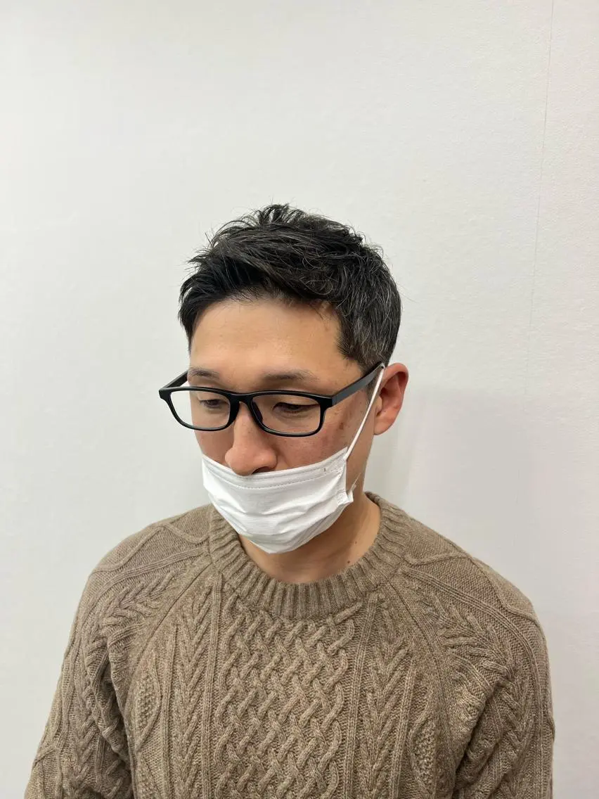 ショート メンズ 木下 紗綾のヘアスタイル