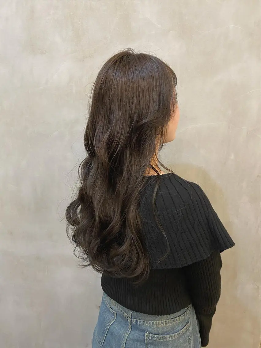 セミロング 小顔カット 🌿リョウカのヘアスタイル