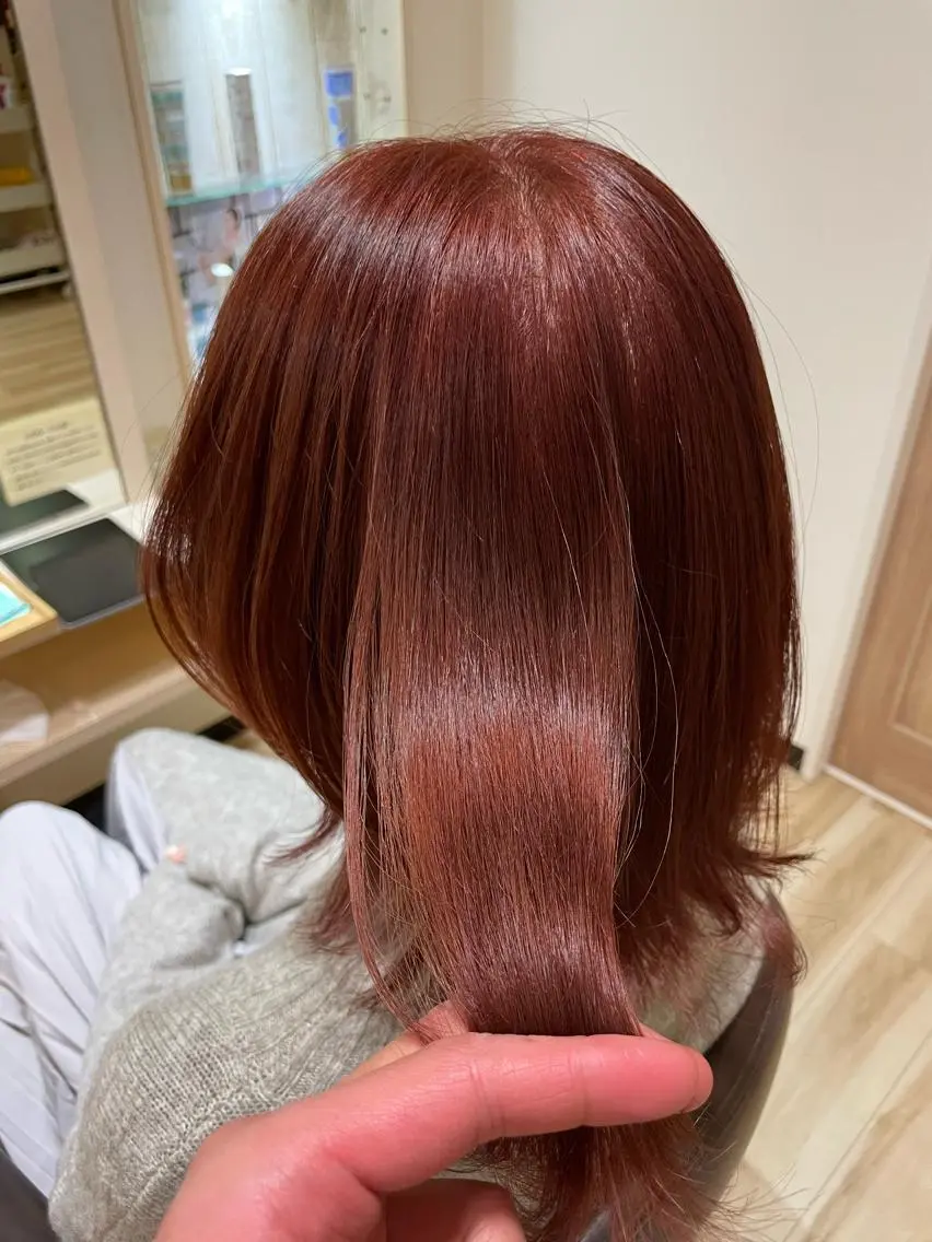 ミディアム カラー 🌈派手髪ハイトーン 🌈鈴木亮太🌈のヘアスタイル