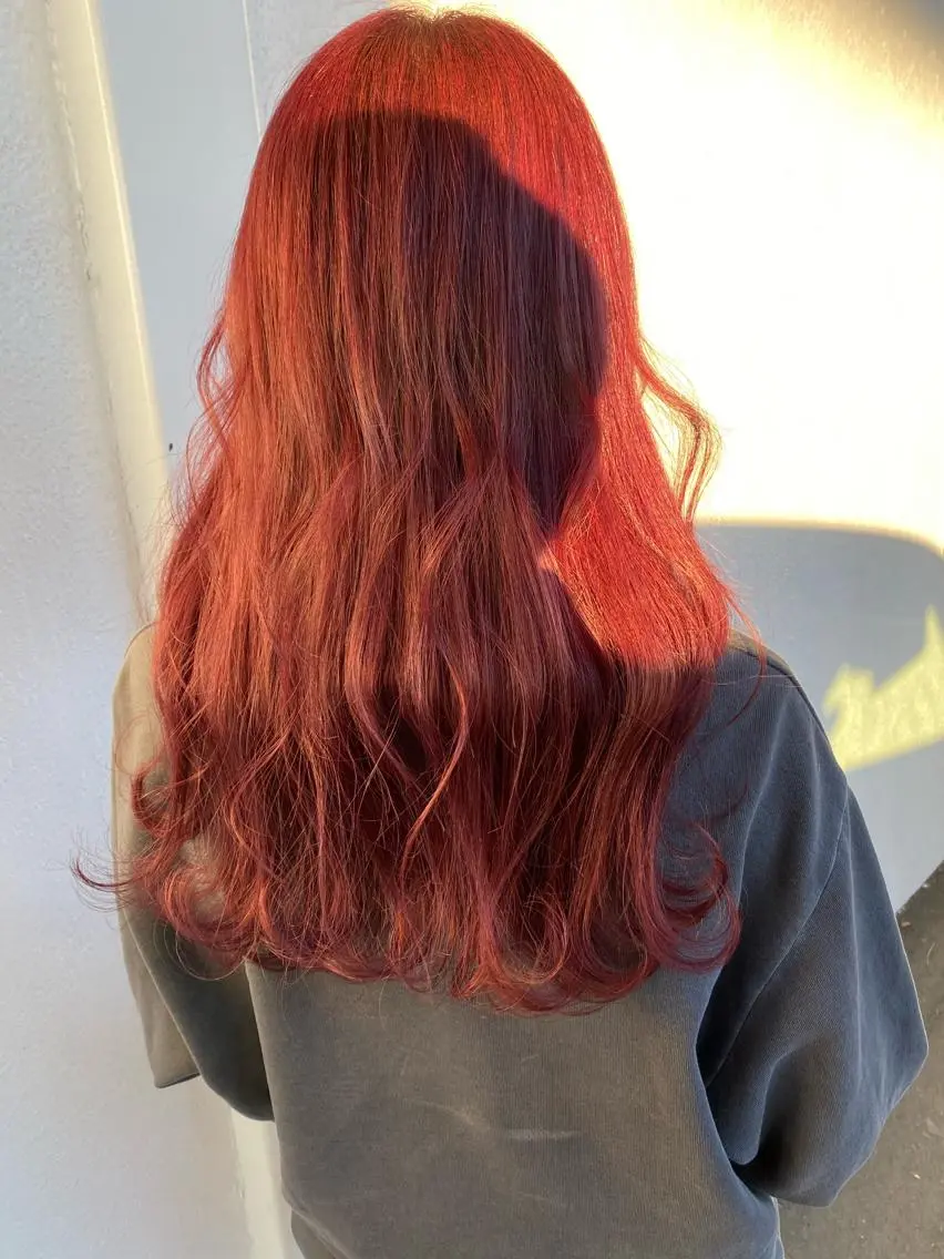 ロング ヘアカラー トリートメント 🔥金山 諒平🔥のヘアスタイル