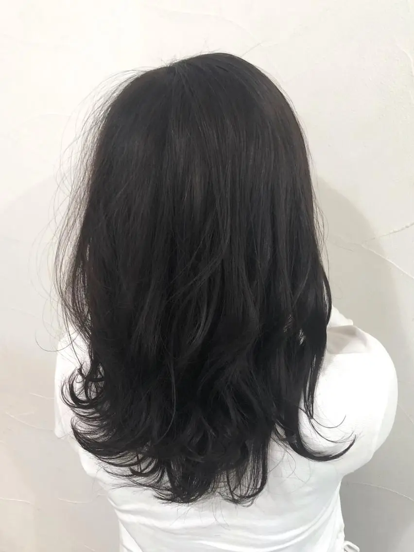 カラー RINA 🩵のヘアスタイル